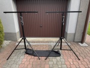 2x statyw oświetleniowy Athletic NLS-4 KIT + belka 1 m + pokrowiec