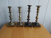 Świeczniki mosiężne- początek XX w.