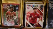 Karty piłkarskie FiFa Bayern ok. 40sztuk, w puszce