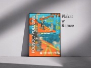 Plakat Quebonafide północ/południe  Plakat w ramce 30x40