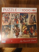 PUZZLE 1000 VINTAGE CHRISTMAS CARDS