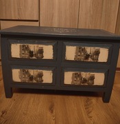 Komoda ręcznie malowana