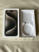 Pudełko iPhone 15 Pro 128 GB Natural Titanium Wwa