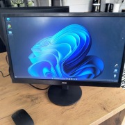 Monitor AOC 22 cale, Full Hd, Komplet