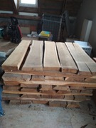 Deski dębowe krótkie sezonowane 