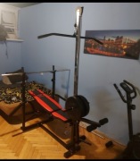 Ławeczka do treningów firmy hop Sport,80kg, zestaw 