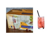 komplet szklanek Luminarc NOWE  6 sztuk drink 