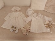 Strój na chrzest dla dziewczynki, rozmiar 80