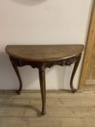 Stolik do przedpokoju barokowy