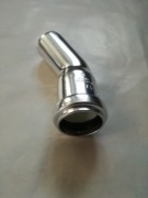 Kolano kananalizacyjne Fi 32 mm kąt 30st chrom