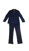 Garnitur Nestor granatowy spodnie i marynarka 182 