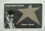 KARTA TELEFOMICZNA  ALEJA SLAW ZBYSZEK CYBULSKI UNIKAT;-)