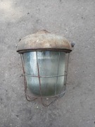 Lampa żeliwna przemysłowa polam OS 300P loft industrial ozdoba pub ogród 