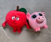 Zestaw pluszaków Gang Bystrzaków Jabłko Newton i Świnka Skarbonita