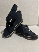 Espadryle koturny buty na obcasie Tommy Hilfiger