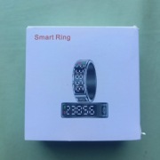 Smart Ring Sportowy Pierścionek WYŚWIETLACZ Puls Sen Kroki Inteligentny