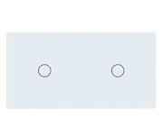 Panel szklany 1+1 biały WELAIK