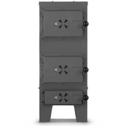 Piecyk stalowy z blachy żaroodpornej 2mm, na szamocie -Janusz 