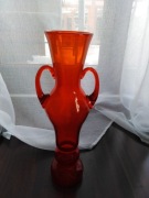 Wazon "Amfora" Huta szkła Barbara Polanica Zdrój 