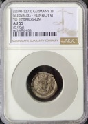 Henryk VI - Fryderyk Hohenstauf - Interregnum | Germany PFENNIG grading NGC