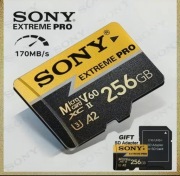 Karta pamięci microSD 256GB + Adapter SD | do smartfona i kamery