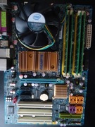 Płyta Gigabyte + proc.Q6600 4-rdzenie 8 GB RAM