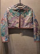 Oryginalny design hand made marynarka żakiet narzutka podszewka  