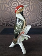 Karl ENS figurka z porcelany dzięcioł 24 cm