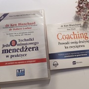 Blanchard Techniki jednominutowe go menedżera w praktyce coaching płyta zes