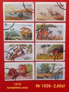 Znaczki fauna:1026: zwierzęta, ssaki- Nagaland (Indie)1972r 