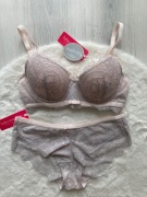 Esotiq komplet bielizny biustonosz + majtki walentynki bielizna damska 