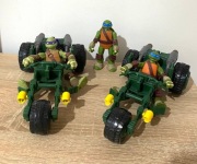 Zestaw Wojownicze Żółwie Ninja – 2x Motocykl + 3 Figurki Viacom 2012