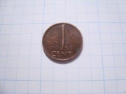 Holandia moneta 1 cent 1950 brąz Juliana