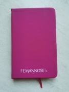 Notes, notesik z gumką i zakładką nowy 14x9 cm