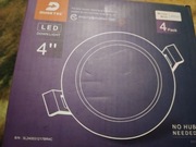 Reflektor sufitowy okrągły dusktec biały, Reflektor wpuszczany led