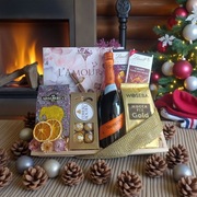 Kosz Prezentowy Golden Elegance 