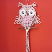 Sowa handmade boho pokój dzieciecy