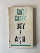 LISTY Z ANGLII Karol Čapek