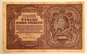 1000 marek polskich 1919 rok 