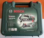 Wiertarka Udarowa Bosch PSB 500 RA + odsysacz pyłu