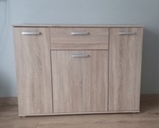 Komoda Forte 110 x 29 x 82cm dąb sonoma matowe