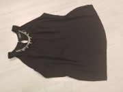 bluzka korale dzety wizytowa lata 80 M 238