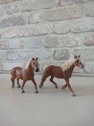 Klacz i ogier haflinger- schleich