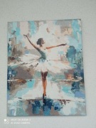 Obrazy malowane ręcznie akwarelami na blejtramie na płótnie 