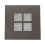 Oprawka halogenowa kwadrat Zext KS35