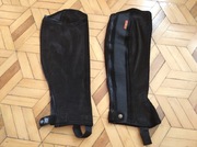 Czapsy czarne zamszowe nowe 