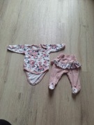 Komplet body półśpiochy z falbanką r.62 wzór 373r