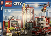 LEGO City 60110 Remiza strażacka super zestaw unikat
