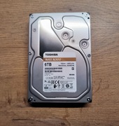Dysk Toshiba HDD 6TB NAS N300 HDWN160UZSVA SATA III 3,5"