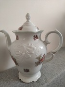 Stary porcelanowy dzbanek do kawy Walbrzych lata 60-te 